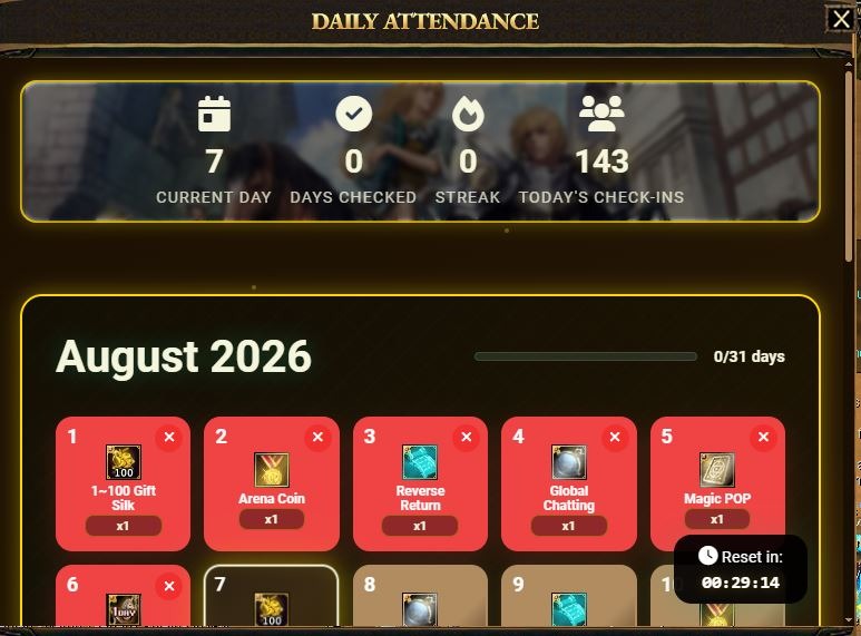 Calendar Screenshot